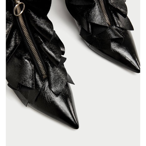 Zara Ruffled Booties - Picture 3 of 5